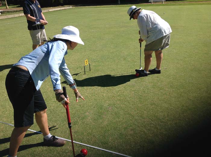 Canberra Croquet Club Tavender Trophy 2015 photos